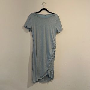 Blue dress